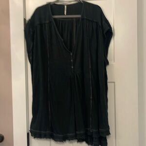 Free people black Muslim tunic.. LIKE NEW!